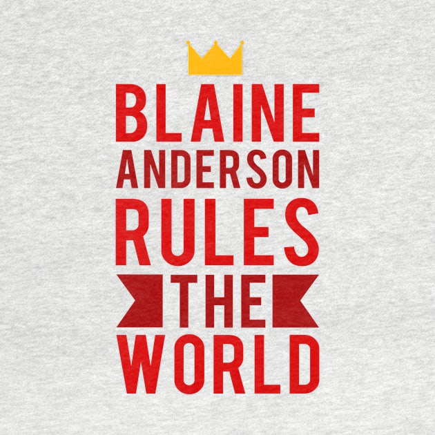 Blaine Anderson Wants To Rule The World by byebyesally